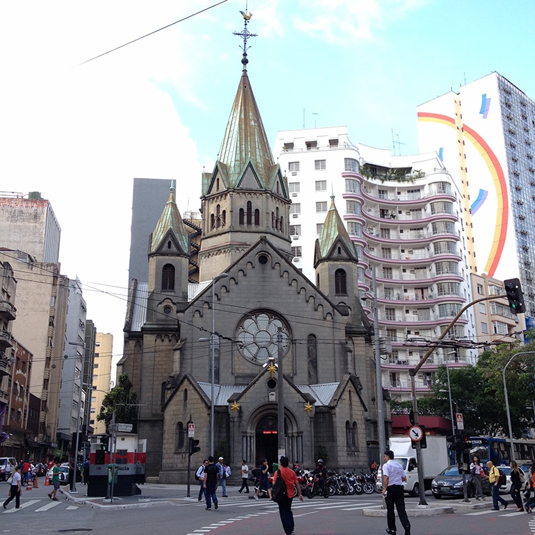 Basílica de Nossa Senhora da Conceição precisa de R$ 31 milhões para restaurar acervo artístico de um século. Foto: Arquidiocese de São Paulo.
