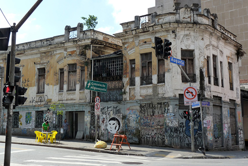 Casarão da Rua Dona Antonia de Queirós - Crédito: Douglas Nascimento