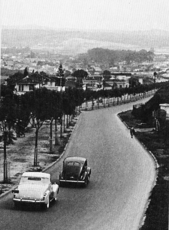 Avenida Rebouças, sentido bairro, em 1939